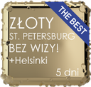 Złoty St. Petersburg - BEZ WIZY! 5 dni 
